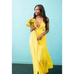 Yellow Maxi Dress